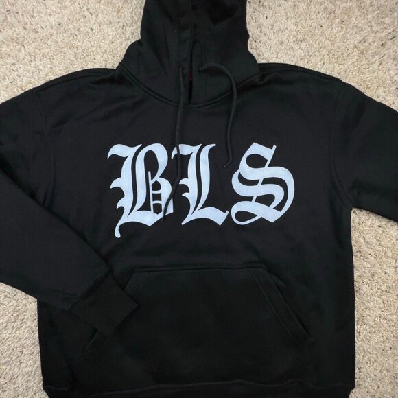 VINTAGE DEADSTOCK 2003 BLACK LABEL SOCIETY Medium BLS HOODIE SWEATSHIRT BRAVADO - Picture 1 of 11